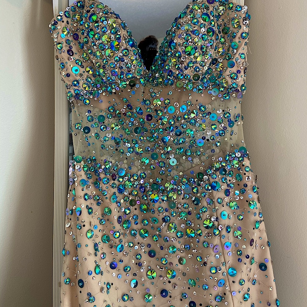 Mac Duggal prom/pageant gown